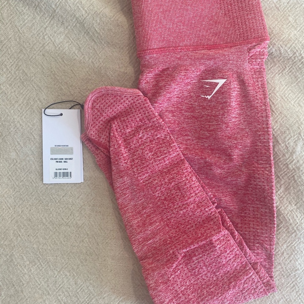 GymShark Vital Rise Legging - Pink Marl